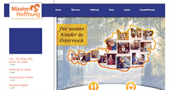 Desktop Screenshot of missionhoffnung.org
