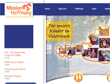 Tablet Screenshot of missionhoffnung.org